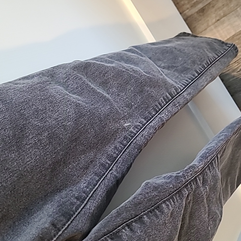 Free People Denim Jumpsuit | Size 25 | Distressed faded black​ - Picture 4 of 15